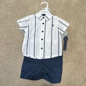 Tahari baby boy 3 piece outfit